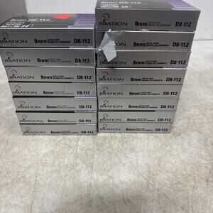 (Lot Of 15) IMATION 8mm D8-112 Data Tape Cartridges D8-112 Tape Camcorder